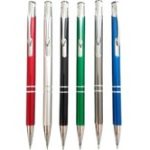 LAPICERO METALICO TINTA NEGRA