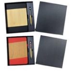 LIBRETA + LAPICERO METALICO